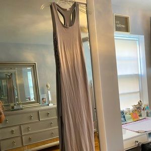 Light Gray Razorback maxi dress🤍